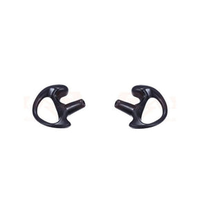 Molded Gel Ear Skeleton Inserts Black Colour Left & Right MEDIUM Communication Radio Accessories RAYTALK   