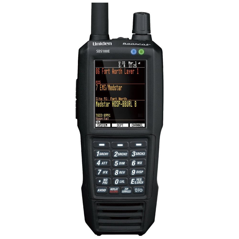 UNIDEN Bearcat SDS100EDN (DMR and NXDN Activated Version) Digital Hand –  Techoman Electronics Ltd