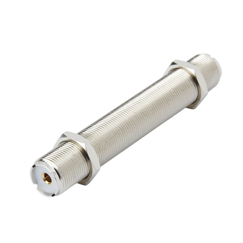 TECHOMAN SO239 to SO239 Antenna / Aerial Wall Passthrough Connector (4