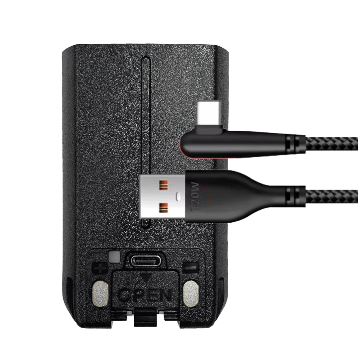 TECHOMAN TM905PRO Spare Battery 1500mAh with USB Charge Port Two-Way Radios TECHOMAN