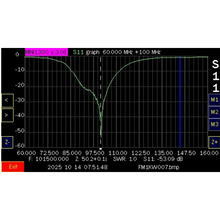 Load image into Gallery viewer, TECHOMAN FM Broadcast Antenna / Aerial 88 to 108 MHz - 2.15dBi Gain 1000 watts
