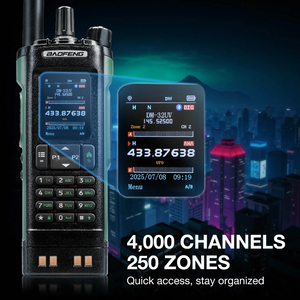 BAOFENG DM-32 DMR/Analog HAM Dual Band High Power Handheld Transceiver with GPS/APRS and USB-C Charging Cradle Amateur Radio Transceivers BAOFENG