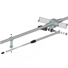 Load image into Gallery viewer, SIRIO SY-3 3 Element Directional 26.5 to 30 MHz Tunable Horizontal Yagi 10.65 dBi Gain Scanner / Aerial Antenna Base Station SIRIO

