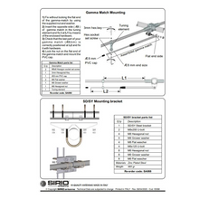 Load image into Gallery viewer, SIRIO SY-3 3 Element Directional 26.5 to 30 MHz Tunable Horizontal Yagi 10.65 dBi Gain Scanner / Aerial Antenna Base Station SIRIO
