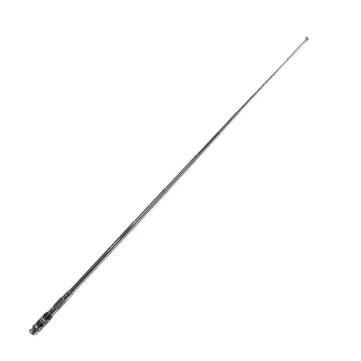 TM-SBDZ Telescopic Antenna / Aerial 136-174 MHz 2.15dBi BNC Silver Antenna Handheld TECHOMAN   