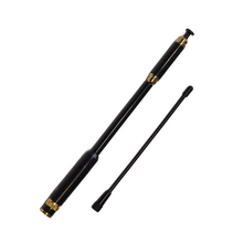 Load image into Gallery viewer, TM-AL80 Telescopic Long Range Antenna / Aerial for the Uniden EZI33XLT BNC Black Antenna Handheld TECHOMAN
