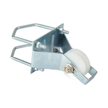 Load image into Gallery viewer, TECHOMAN Heavy Duty Antenna / Aerial Pulley Wheel Complete with V Bolts Antenna Mounts &amp; Brackets TECHOMAN
