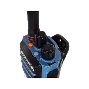 12x TECHOMAN TM905PRO UHF PRS / Commercial Radio Walkie Talkies - Blue with 6-Way Charger UHF PRS Hand Helds TECHOMAN