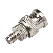 Load image into Gallery viewer, TECHOMAN Premium BNC Male Plug to SMA Female Socket Joiner / Connector / Adaptor RF Adapter TECHOMAN
