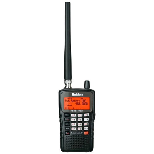 Uniden UBCD160DN Analog FM , AM Airband, Plus Digital DMR , NXDN , dPMR Handheld Scanner Radio Receiver UNIDEN