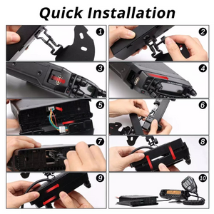 ANYTONE QMB-03 Remote Mount for AT-5888UV Head Unit Anytone Mounting Bracket ANYTONE