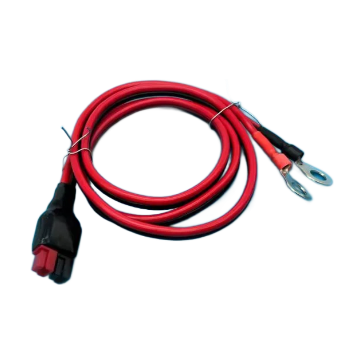 Anderson Style PowerPole Plug Cable Cord 30 Amp Lead to M8 Lug 12AWG 100cm (1 Metre) Cable Communication Radio Parts TECHOMAN
