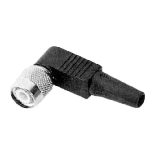 TECHOMAN TNC Solderless Right Angle Plug (6mm) for RG58 RF Connectors TECHOMAN