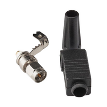 Load image into Gallery viewer, TECHOMAN SMA Solderless Plug Right Angle for RG58 RF Connectors TECHOMAN
