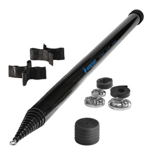 Load image into Gallery viewer, SPIDERBEAM 12 Metre (XHD version) Fiberglass Pole, as SET2 incl. Adaptor, Eyebolt, Clamp Set and Guy Belts ** COMING SOON ** Telescopic Mast SPIDERBEAM

