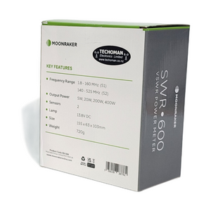 Moonraker SWR-600 (1.8-525 MHz 400W) VSWR Power Meter Antenna Accessories MOONRAKER