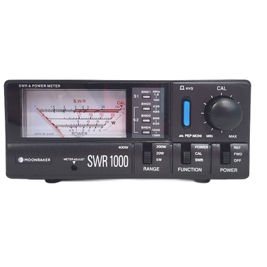 Moonraker SWR-1000 (1.8-1300MHz 400W) VSWR Power Meter Antenna Accessories MOONRAKER