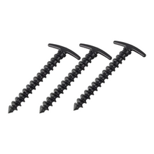 Load image into Gallery viewer, TECHOMAN T Shape Screw Type Guy Ground Peg Anchors for SOTA POTA Antenna Aerial Masts Antenna Base Station TECHOMAN
