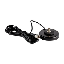 Load image into Gallery viewer, TECHOMAN Small Magnetic Mount With 3/8th Antenna / Aerial Fitting and 4m Cable with PL259 Plug Mobile Antenna Mounts TECHOMAN
