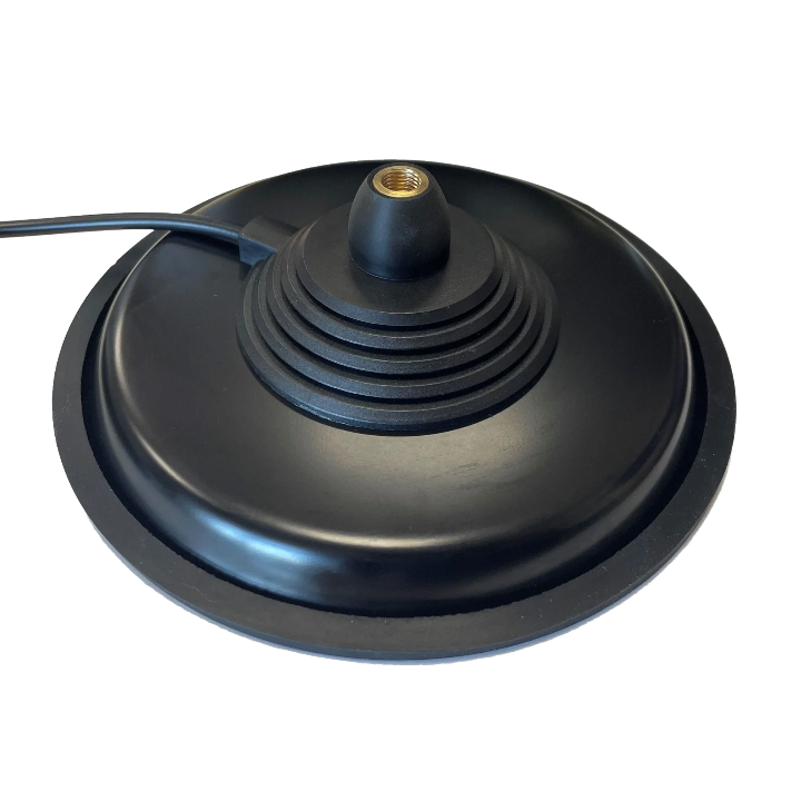 TECHOMAN Magnetic Mount 3/8th Antenna / Aerial Fitting + 4m Cable with PL259 Plug Mobile Antenna Mounts TECHOMAN