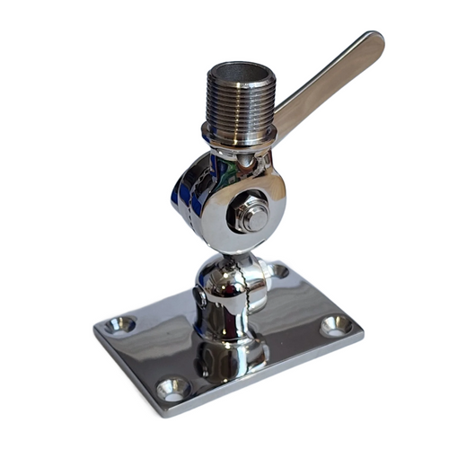 TECHOMAN TM-MRF002 Marine Stainless Steel Antenna / Aerial Mount Antenna Marine TECHOMAN