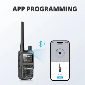 BAOFENG UV-5R MINI 5W Ham Walkie Talkie Dual VHF & UHF Grey Colour Amateur Radio Transceivers BAOFENG