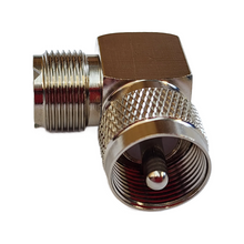 Load image into Gallery viewer, OPEK Premium SO239 Socket To PL259 Plug Right Angle Socket Joiner / Connector / Adaptor RF Adapter OPEK
