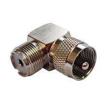 Load image into Gallery viewer, OPEK Premium SO239 Socket To PL259 Plug Right Angle Socket Joiner / Connector / Adaptor RF Adapter OPEK
