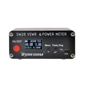 SURECOM SW-28HF 1.8-60 MHz HF Digital SWR / Power Meter Antenna SWR Meter SURECOM