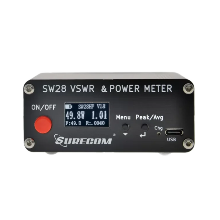 SURECOM SW-28HF 1.8-60 MHz HF Digital SWR / Power Meter Antenna SWR Meter SURECOM