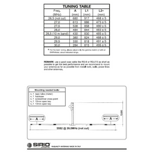 Load image into Gallery viewer, SIRIO SD Dipole 26.5-30 MHz Tuneable CB / HAM Antenna / Aerial
