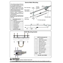 Load image into Gallery viewer, SIRIO SD Dipole 26.5-30 MHz Tuneable CB / HAM Antenna / Aerial
