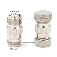 Load image into Gallery viewer, TECHOMAN SO239 / N Socket Metal Connector Cover Protector Cap RF Connectors TECHOMAN
