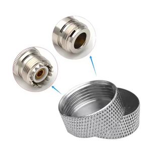 TECHOMAN SO239 / N Socket Metal Connector Cover Protector Cap RF Connectors TECHOMAN