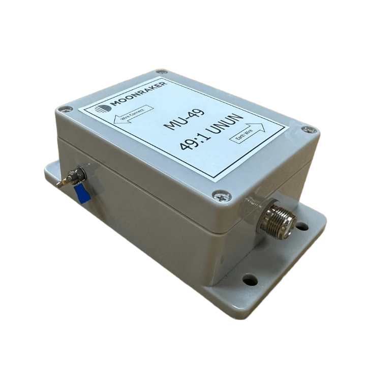 MOONRAKER MU-49 End Fed Unun 49:1 1KW Antenna Balun MOONRAKER