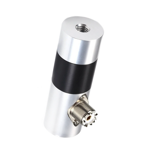 TECHOMAN Antenna Mount Features M10 Thread with SO239 Base Adapter for PAC-12 HF Antenna Antenna Mounts & Brackets TECHOMAN