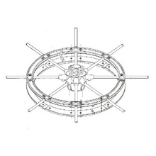 Load image into Gallery viewer, SIRIO Anti-Vibration Support Nylon Ring for 827 and Blizzard 2700 Model Antenna / Aerial Antenna Base Station SIRIO
