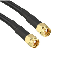 Load image into Gallery viewer, TECHOMAN Antenna Aerial RG-58 Cable with SMA Plug to SMA Plug - 25 Metre Cable Antenna Patch Cables TECHOMAN
