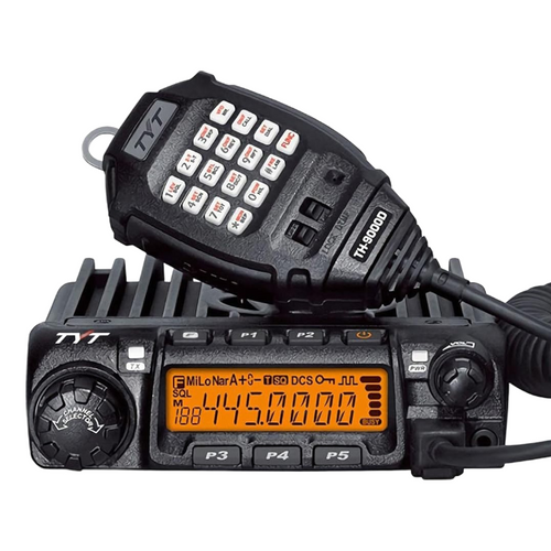 TYT TH-9000DU PLUS 400-490 MHz UHF 45 Watt FM Mobile High Power Transceiver Amateur Radio Transceivers TYT