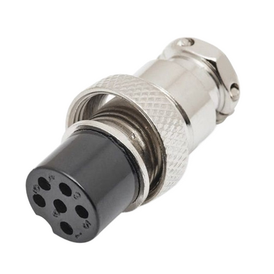TECHOMAN 6 Pin Microphone Plug Communication Radio Accessories TECHOMAN
