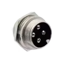 Load image into Gallery viewer, TECHOMAN 4 Pin Microphone Chassis Socket Communication Radio Accessories TECHOMAN
