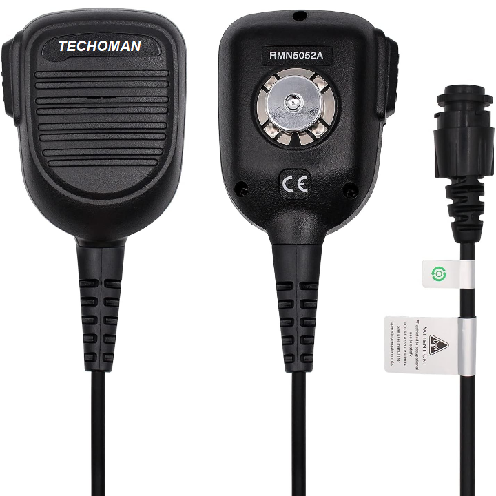 TECHOMAN Microphone RMN5052 RMN5052A For Motorola Mobile Radios