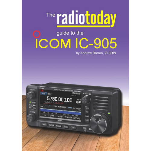 The Radio Today Guide to the Icom IC-905 Book Radio Books ANDREW BARRON   