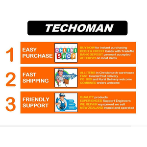 TECHOMAN TM820P Handheld - Black SMA-F UHF PRS Tuned Short Antenna Antenna Handheld TECHOMAN   