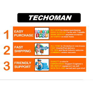 TECHOMAN 50 - 54 MHz Base Station 5.5dBi Gain Aluminium Antenna / Aerial - 6 Metre Band  TECHOMAN   