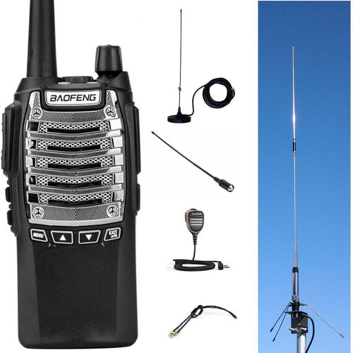 Baofeng UV-81C UHF PRS Radio for Mobile and Home Package - 10 Metre Cable Baofeng Accessories BAOFENG   