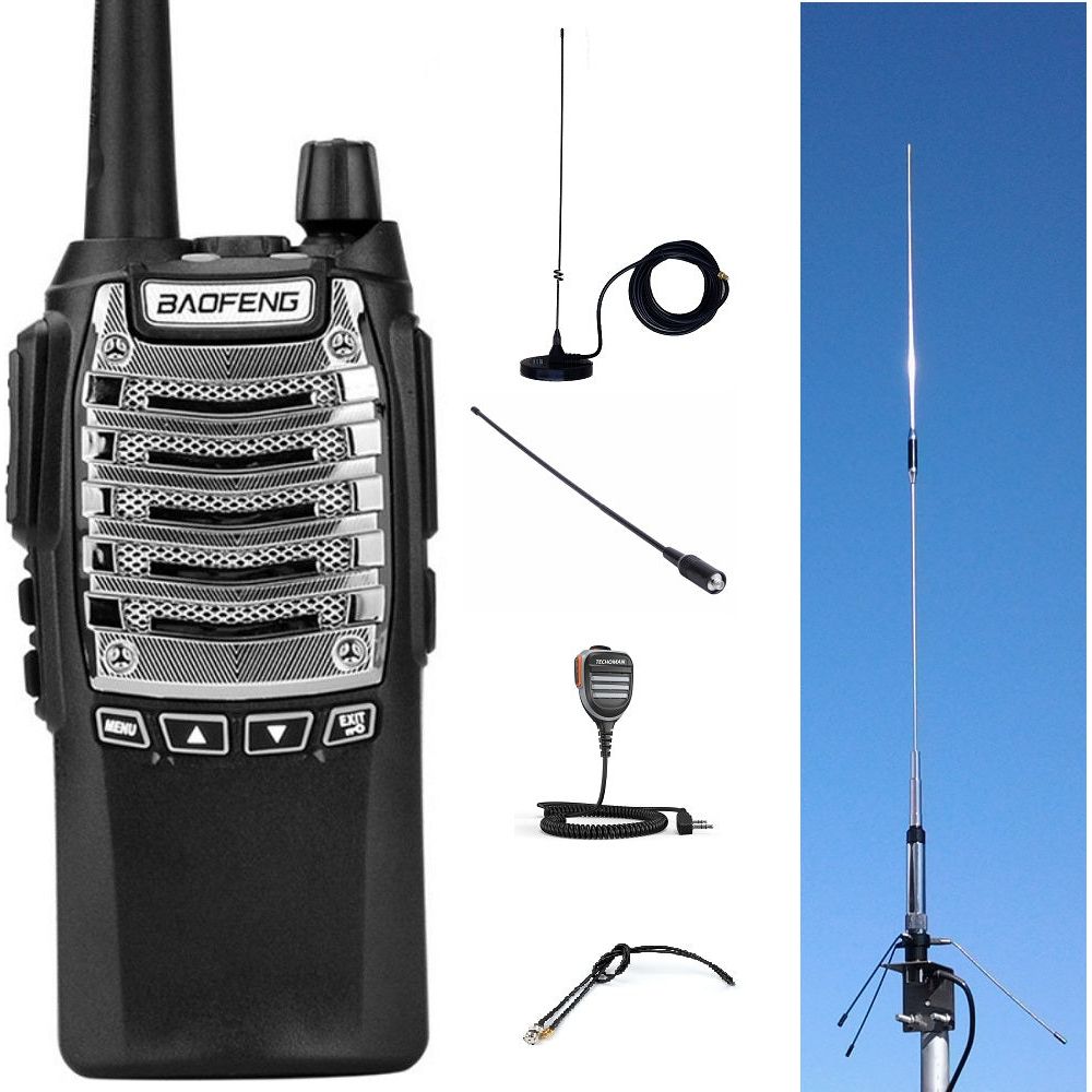 Baofeng UV-81C UHF PRS Radio for Mobile and Home Package - 5 Metre Cable UHF PRS Hand Helds BAOFENG   