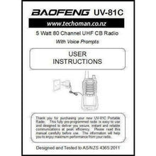Load image into Gallery viewer, Baofeng UV-81C UHF PRS Radio for Mobile and Home Package - 5 Metre Cable BNC Connectors Baofeng Accessories BAOFENG   
