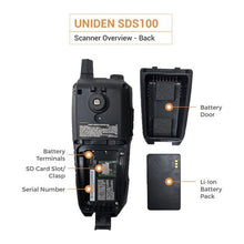 Load image into Gallery viewer, UNIDEN Bearcat SDS100EDN (DMR, dPMR and NXDN Activated Version) Digital Handheld Scanner Radio Receiver UNIDEN   
