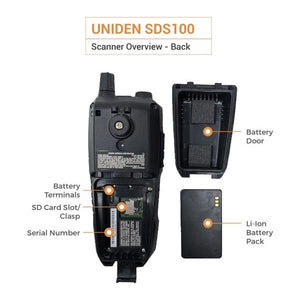UNIDEN Bearcat SDS100EDN (DMR, dPMR and NXDN Activated Version) Digital Handheld Scanner Radio Receiver UNIDEN   